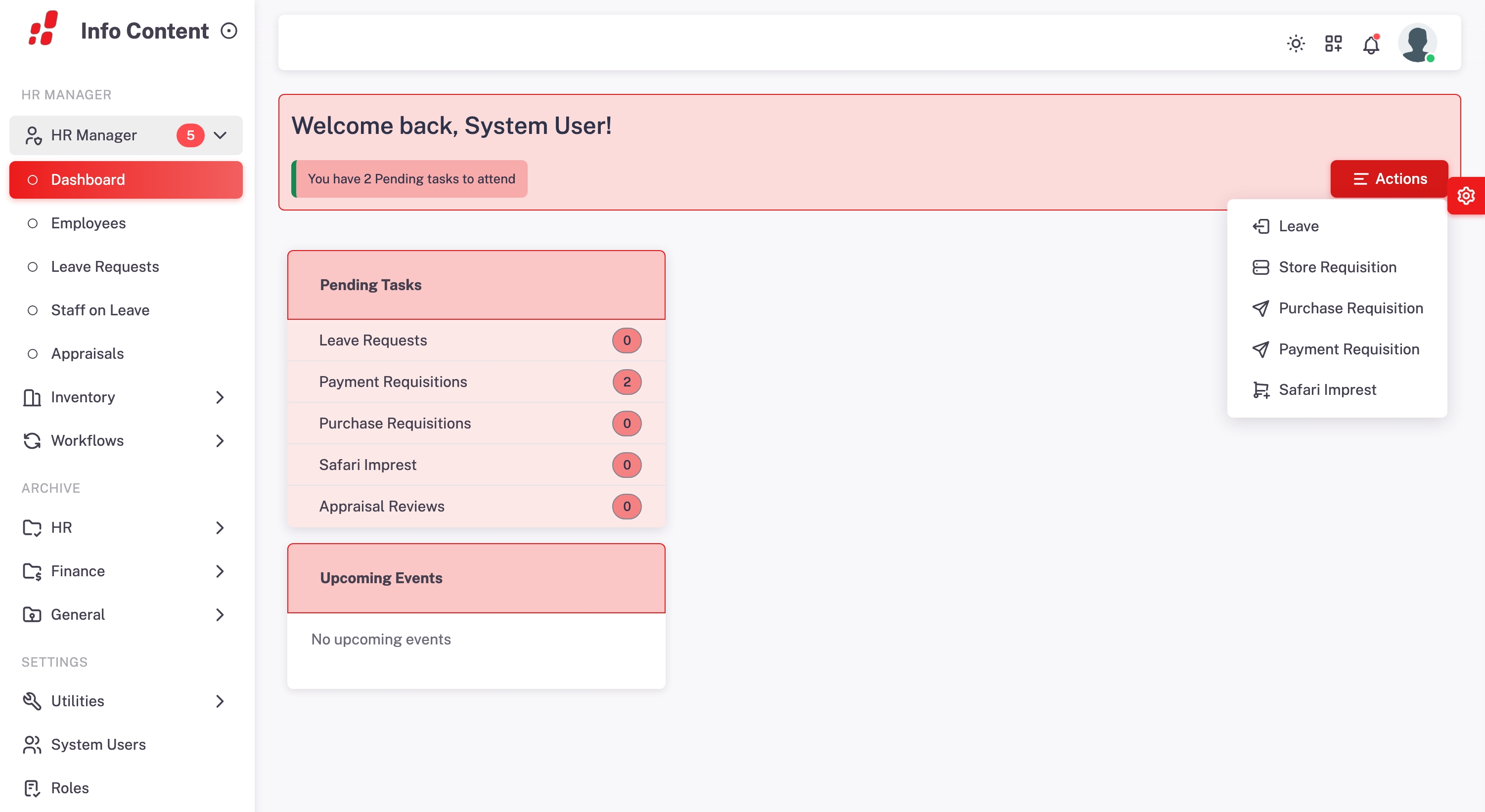 Automation of Business Processes
